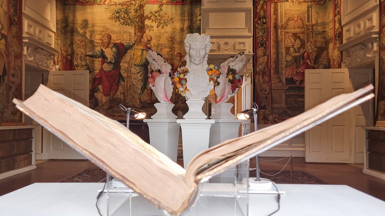 'Inspired by Nature: Mary, Maria, Marianne' in the Upper Ante at Blickling by artist Rebecca Stevenson